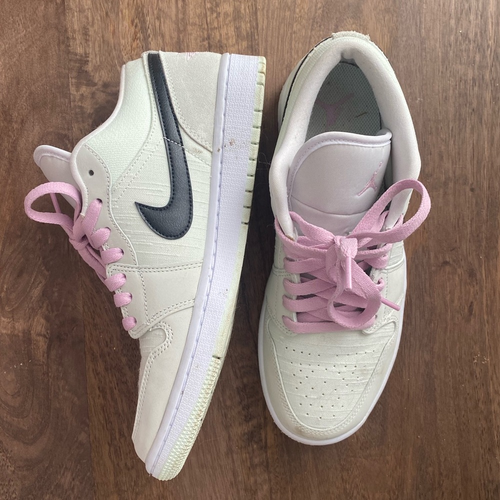 Nike Air Jordan 1 low SE in color “barely green”. Size 10 women’s.